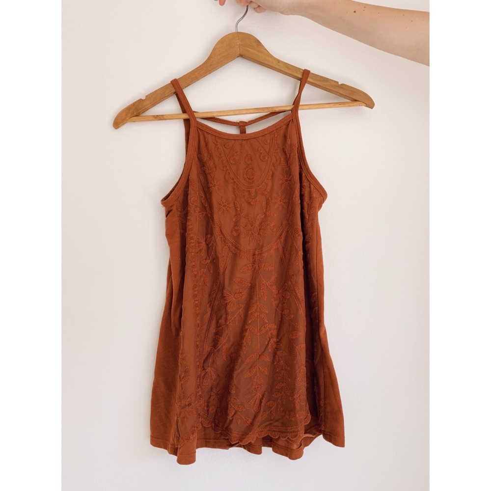 Lace tank top